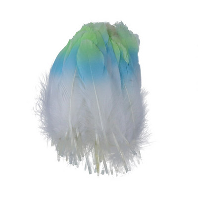 10 PCS 6-8 инча градиентни гъши пера 15-20 CM естествени пера за бижута направи си сам карнавал сватбено парти декор занаятчийски пера