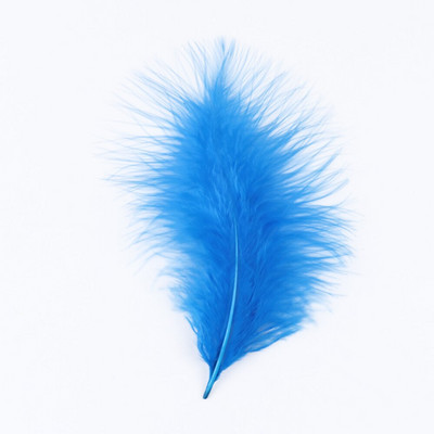 Aukštos kokybės pūkuotos Marabou kalakutienos plunksnos 15-20cm dekoravimui Papuošalai Drabužiai Siuvimo Medžiagos Amatai Plunksnos 100 vnt/part.