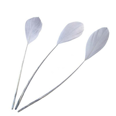 100 KOM prirodno tvrdo guščje perje 15-20 cm labudovo perje za DIY šešir Nakit Vijenac Rukotvorine Ukrasite Dodaci