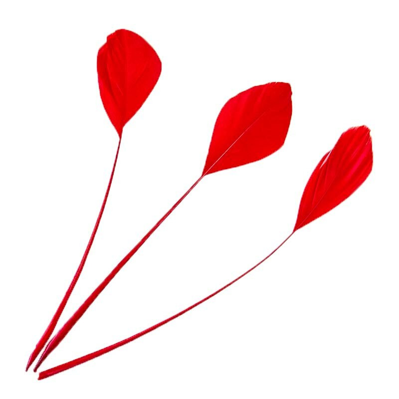 100 KOM prirodno tvrdo guščje perje 15-20 cm labudovo perje za DIY šešir Nakit Vijenac Rukotvorine Ukrasite Dodaci