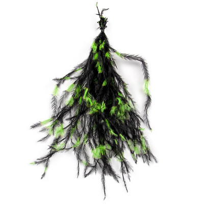 Pachet de 100 buc./loturi de pene de struț naturale colorate șiruri de filament 10-15/15-18CM cercei pentru realizarea de accesorii decorative