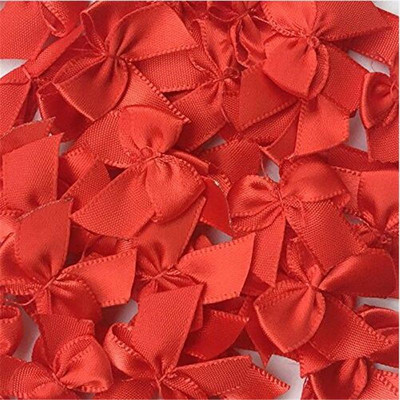 200 vnt. 2,2 * 2 cm juostiniai lankeliai Mažo dydžio poliesterio satino juostelė, gėlė „pasidaryk pats“ amatai, rankų darbo dekoracijos, rankų darbo vakarėlių reikmenys