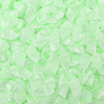 200 vnt. 2,2 * 2 cm juostiniai lankeliai Mažo dydžio poliesterio satino juostelė, gėlė „pasidaryk pats“ amatai, rankų darbo dekoracijos, rankų darbo vakarėlių reikmenys