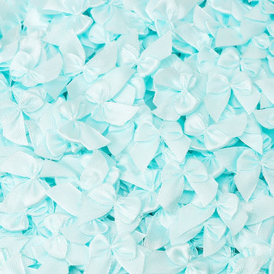 200 vnt. 2,2 * 2 cm juostiniai lankeliai Mažo dydžio poliesterio satino juostelė, gėlė „pasidaryk pats“ amatai, rankų darbo dekoracijos, rankų darbo vakarėlių reikmenys