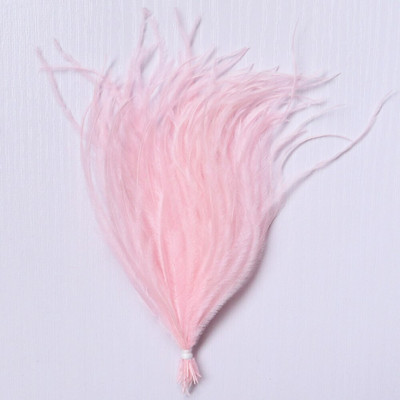 100 vnt./partija Natūralios stručio plunksnos „pasidaryk pats“ Plaukų plunksnos šilko auskarai Papuošalų gaminimo aksesuarai Dekoratyviniai amatai iš plunksnų 10-18cm