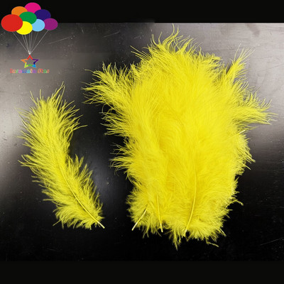 Сиви Macarons Color Turkey Feathers 100 Pcs Diy Fluff Imported for Wave Ball Gift Box Материал Dream Catcher Material