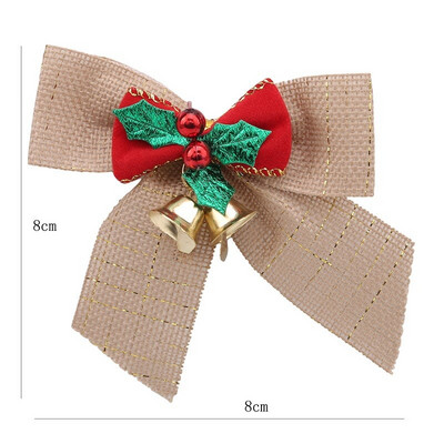 1/10 vnt Kalėdų eglutės lankelis Kalėdų papuošalai Varpelis namų sodo lankai Kalėdų / vestuvių vakarėlio dekoravimas