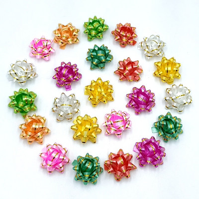 100 kom 2,5 cm mini konfeti mašne za zamotavanje poklona Mašnice za Božićne poklone, ljepljive mašne za zamotavanje poklona Vjenčani darovi