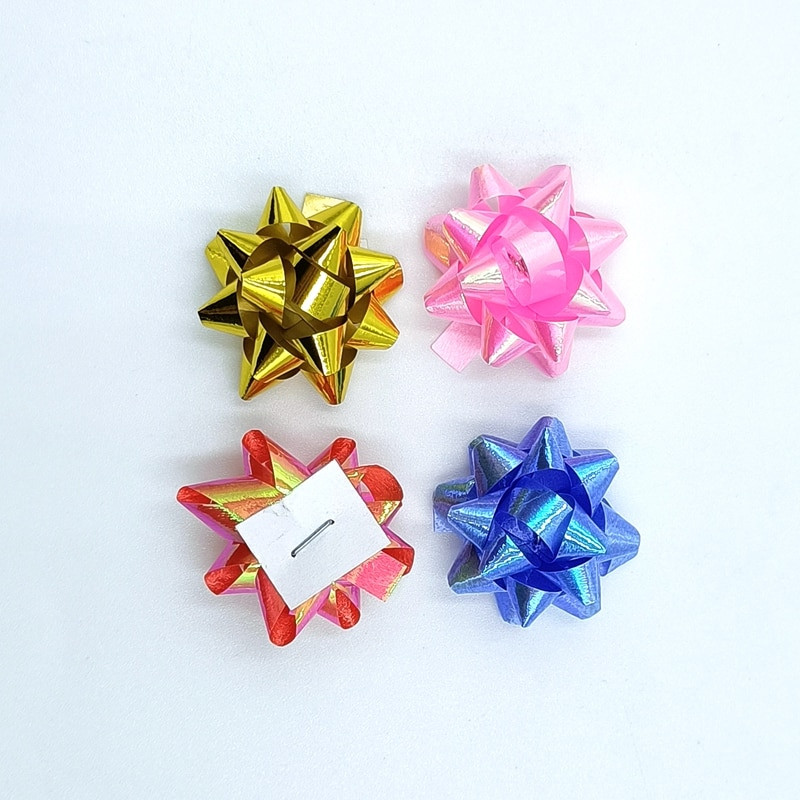 100 kom 2,5 cm mini konfeti mašne za zamotavanje poklona Mašnice za Božićne poklone, ljepljive mašne za zamotavanje poklona Vjenčani darovi