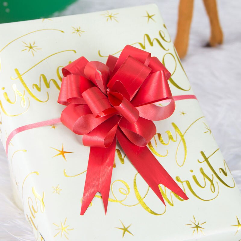 10 kom/set Mašna za povlačenje Poklon vrpce Omotači cvijeća za vjenčanja Ukrasi za sretan rođendan Poklon kutije za Majčin dan Pokloni