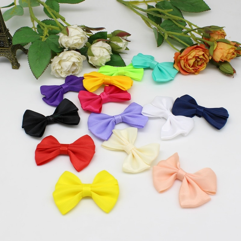 10/20 tk 5 cm satiinpaelaga kikilipsu lindist lilleplaastrid meisterdamiseks peakatetele, juukseklambrid, pulmakaunistuslips