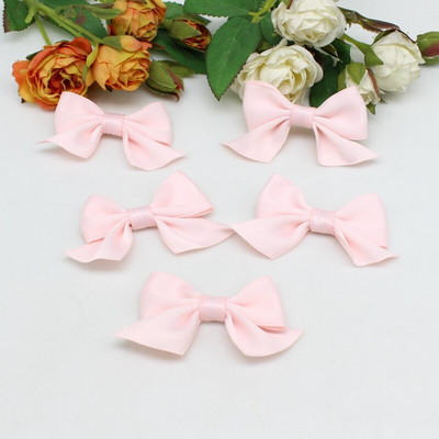 10/30KOM velike mašne satenska vrpca širine DIY ručno izrađena kopča za kosu mašna odjeća poklon ukrasi mašnom zamatanje cvijet za obrt