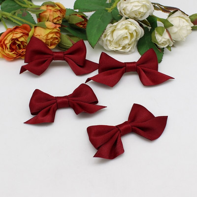 10/30KOM velike mašne satenska vrpca širine DIY ručno izrađena kopča za kosu mašna odjeća poklon ukrasi mašnom zamatanje cvijet za obrt