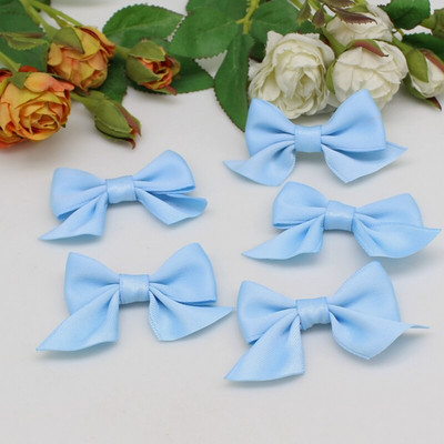 10/30KOM velike mašne satenska vrpca širine DIY ručno izrađena kopča za kosu mašna odjeća poklon ukrasi mašnom zamatanje cvijet za obrt