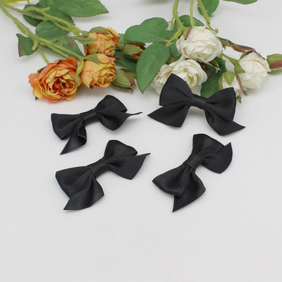 10/30KOM velike mašne satenska vrpca širine DIY ručno izrađena kopča za kosu mašna odjeća poklon ukrasi mašnom zamatanje cvijet za obrt