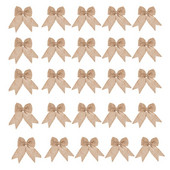 30 kom. Kolet mašne Kolet mašna čvor Ručno izrađen kolet za božićno ukrašavanje drvca Festival blagdanske zabave