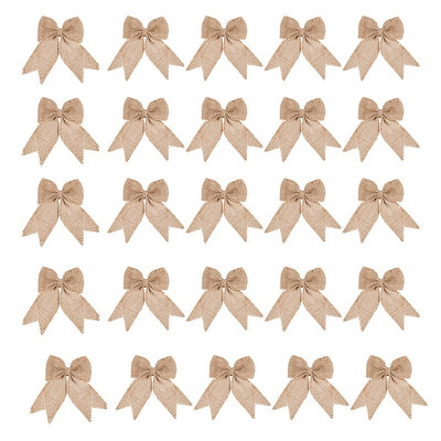 30 kom. Kolet mašne Kolet mašna čvor Ručno izrađen kolet za božićno ukrašavanje drvca Festival blagdanske zabave