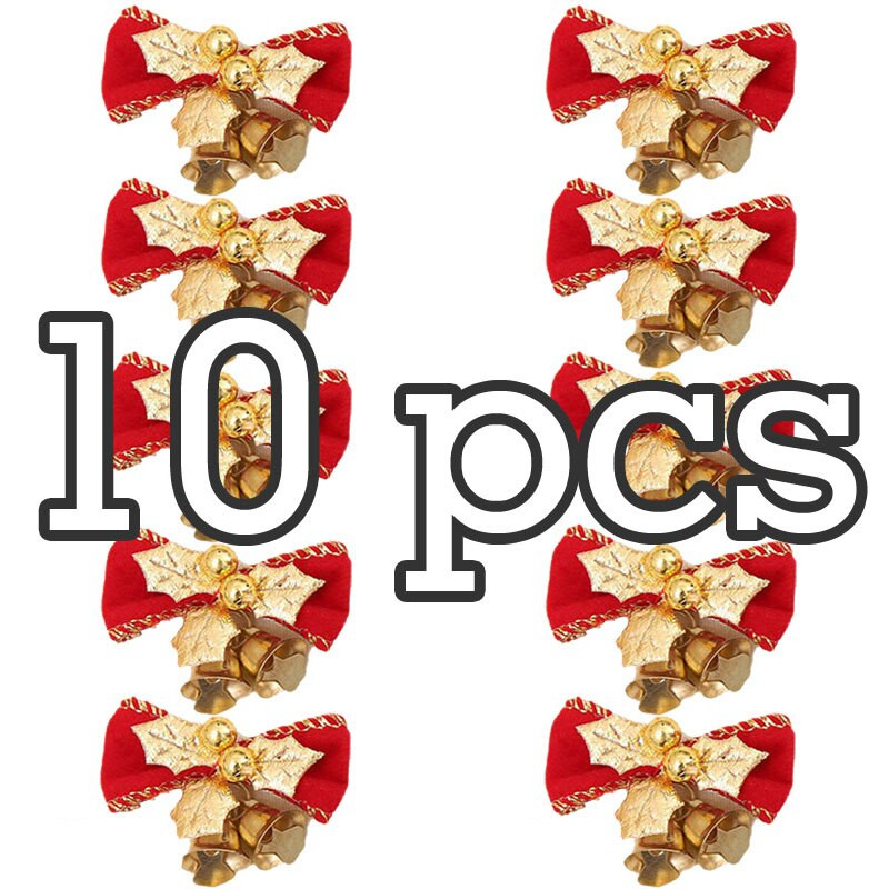 (10BUC) 5cm Clopote Decoratiuni Pom de Crăciun Anul Nou Decorat pentru petrecere