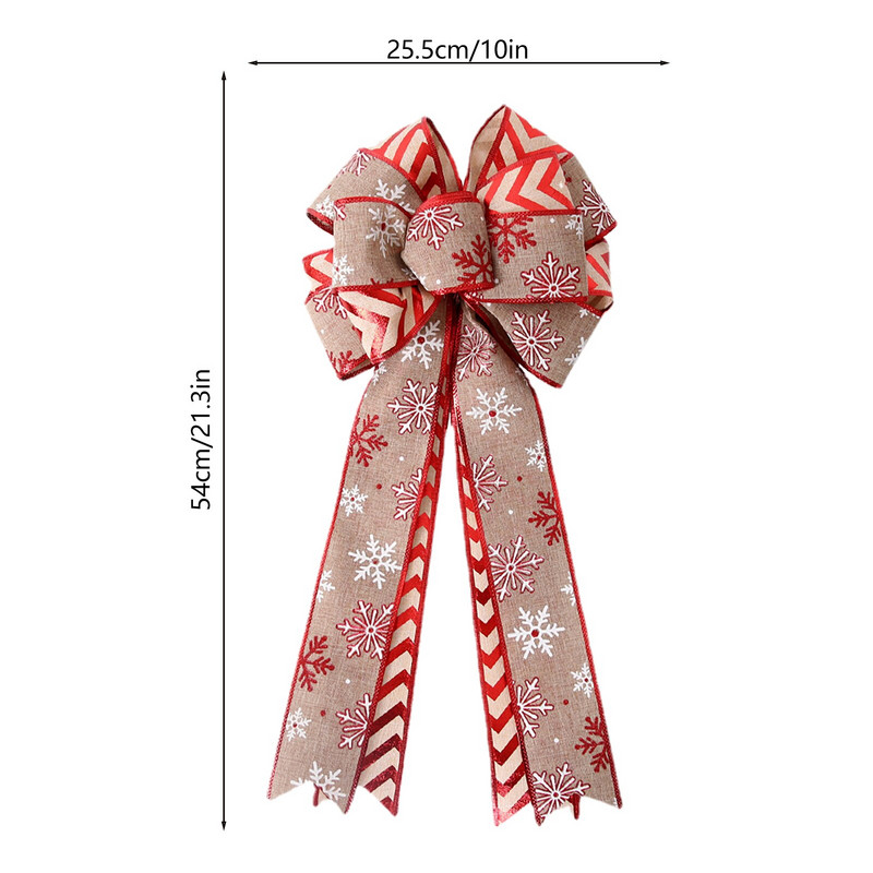 Jõuluvibud 1 tk. Jõululindiga vibukaunistus Sädelevad punased pärjad Vibu jõulupuu jaoks kodu pühadefestival 