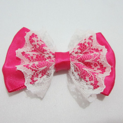 Organza satenska vrpca Mašna Appliques Craft DIY Wedding 10kom 55mm*35mm A01