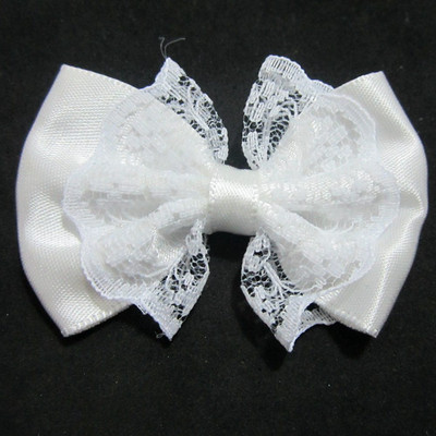 Organza satenska vrpca Mašna Appliques Craft DIY Wedding 10kom 55mm*35mm A01