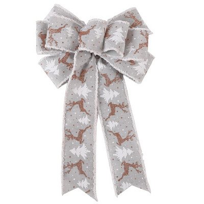 Ukrasi za božićno drvce Mašne Veliki čvor od vrpce Božićno drvce Mašne Kravate Ukrasi Novogodišnji ukras Noel 2022