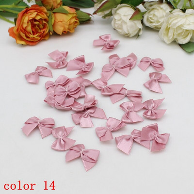 50/100 tk Segatud väikesed lintkibud 25 mm Käsikiki-sõlme lips Väikesed vibud käsitööks Pulmapeokaunistused Aksessuaarid