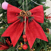 1 tk jõuluvibud Männikäbidega pärjadega jõuluvibud, vaniku kaunistus Jõulupuu ladviku kaunistused uusaasta peokaunistus