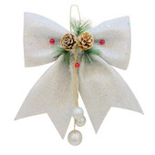 Božićno drvce Velika crvena mašna Čvor Novogodišnja zabava Dekoracija vjenčanja 25*30 cm Viseći ukrasi Zlatna kutija Ukrasna ambalaža