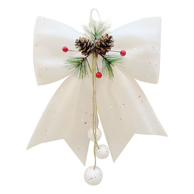 Božićno drvce Velika crvena mašna Čvor Novogodišnja zabava Dekoracija vjenčanja 25*30 cm Viseći ukrasi Zlatna kutija Ukrasna ambalaža