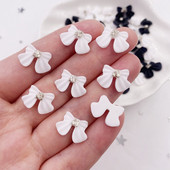 40 komada smole, sjajna, lijepa mašna, ravni dijamant, DIY vjenčani spomenar, ukrasi, ukrasi za nokte, dodaci, umjetnost