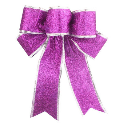 Velika božićna mašna Dekoracija Božićni ukras Mašna Ručno rađena kutija za umotavanje poklona Ukrasne velike mašne Dekoracija vjenčanja za novogodišnju zabavu