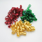 10 tk Curly Bows Kingipakendatud vibud 5 MM*10 riba