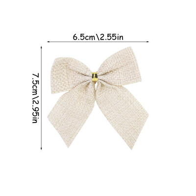 10/20 vnt. Mini kalėdinis lankelis, pakabinamas eglutėje, kalėdinis papuošalas namams Navidad Naujųjų metų vakarėlio dekoras 2023 m.