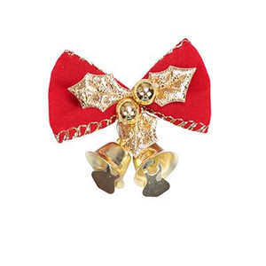 5 kom/lot 5 cm mini mašna ukras božićno drvce vijenac dekor zlatno crveno zelena mašna čvor božićne mašne za rukotvorine božićni rekviziti