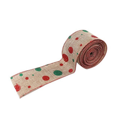 1 tk jõulupael, kanepi imitatsiooniga lina meisterdamise sõlm jõulupuu kingituse kaunistamiseks.