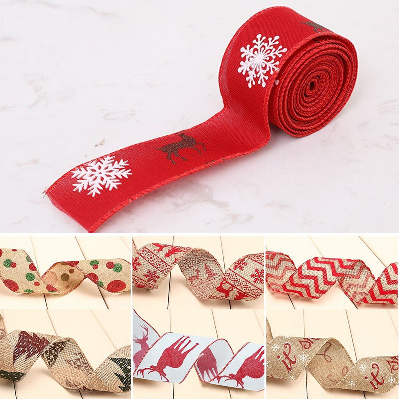 1 tk jõulupael, kanepi imitatsiooniga lina meisterdamise sõlm jõulupuu kingituse kaunistamiseks.