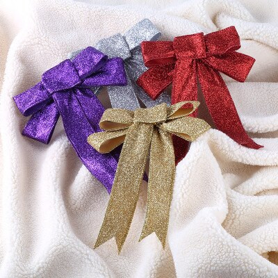 23CM velika božićna mašna Ukrasi za božićno drvce Ukrasi za Novu godinu Božićni ukrasi za dom 1 komad mašne