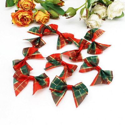 20/50 KOM. Božićne mašne s vrpcom Paketi za zamatanje poklona Male mašne s cvjetnim čvorovima za zanatske ručno vezane vrpce
