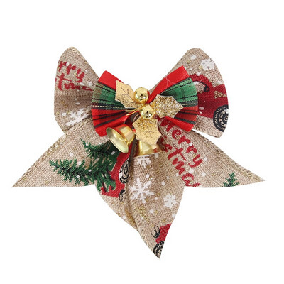 4kom/pak. Male zvonaste mašne Ukrasi za božićno drvce za dom Dekoracije za svatove Novogodišnji darovi Mašne Rukotvorine