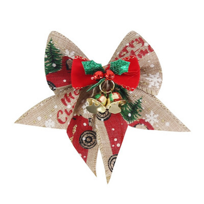 4kom/pak. Male zvonaste mašne Ukrasi za božićno drvce za dom Dekoracije za svatove Novogodišnji darovi Mašne Rukotvorine