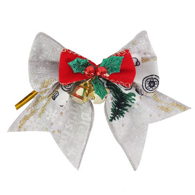 4kom/pak. Male zvonaste mašne Ukrasi za božićno drvce za dom Dekoracije za svatove Novogodišnji darovi Mašne Rukotvorine