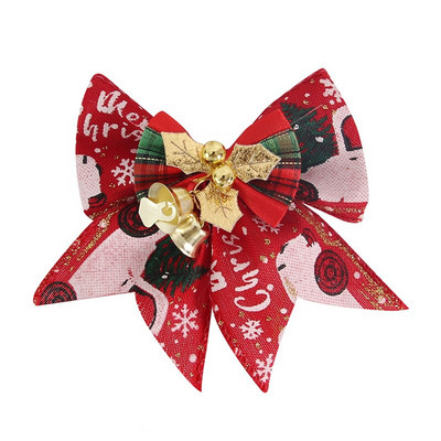 4kom/pak. Male zvonaste mašne Ukrasi za božićno drvce za dom Dekoracije za svatove Novogodišnji darovi Mašne Rukotvorine