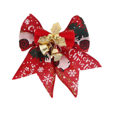 4kom/pak. Male zvonaste mašne Ukrasi za božićno drvce za dom Dekoracije za svatove Novogodišnji darovi Mašne Rukotvorine