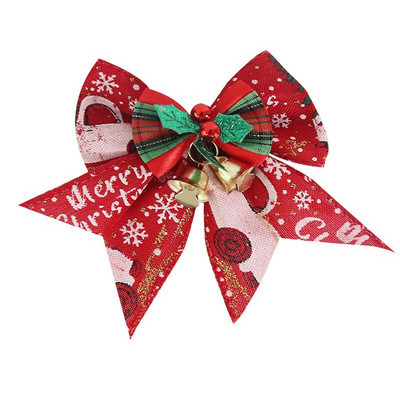 4kom/pak. Male zvonaste mašne Ukrasi za božićno drvce za dom Dekoracije za svatove Novogodišnji darovi Mašne Rukotvorine