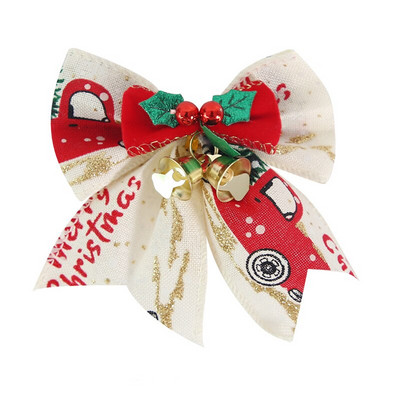 4kom/pak. Male zvonaste mašne Ukrasi za božićno drvce za dom Dekoracije za svatove Novogodišnji darovi Mašne Rukotvorine