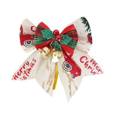 4kom/pak. Male zvonaste mašne Ukrasi za božićno drvce za dom Dekoracije za svatove Novogodišnji darovi Mašne Rukotvorine