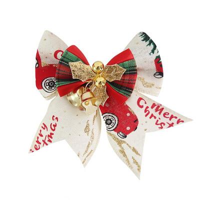 4kom/pak. Male zvonaste mašne Ukrasi za božićno drvce za dom Dekoracije za svatove Novogodišnji darovi Mašne Rukotvorine