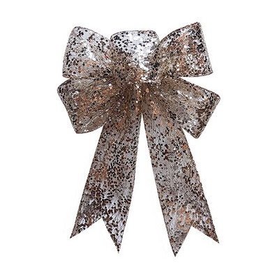 Jõululindiga vibud, suured linasest kikisõlmest jõulupuu ülaosa kaunistus jõulupeo kodukaunistus 2023 aastavahetuse ukse ripats