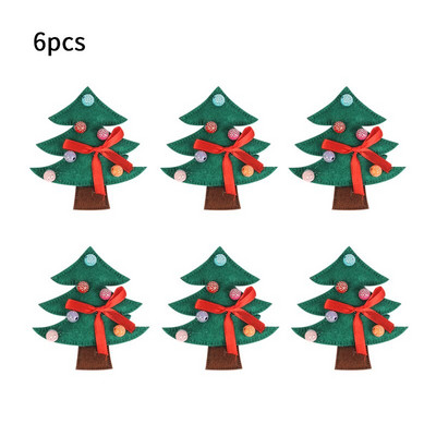 Božićni prstenovi za salvete Višenamjenski kreativni božićni ukrasi za zabavu za dom Hotel Restoran Božićne mašne Potrepštine za zabavu